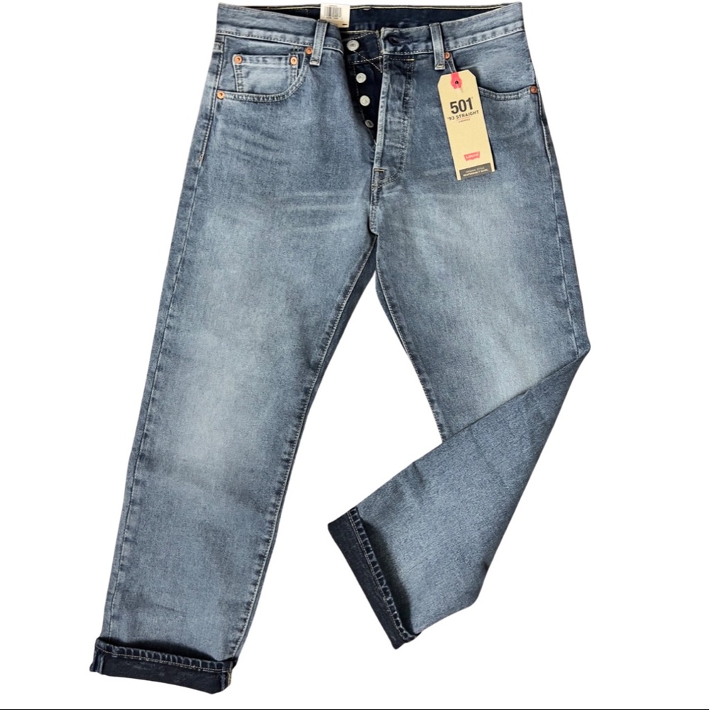 LEVI'S® 501® '93 CROPPED JEANS “Accidents Happen” Wash